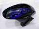 Carene Honda CBR 600 RR 03-04 - Nero con Blu Fiamma Carene Honda CBR 600 RR 03-04 - Nero con Blu Fiamma