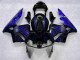 Carene Honda CBR 600 RR 03-04 - Nero con Blu Fiamma Carene Honda CBR 600 RR 03-04 - Nero con Blu Fiamma