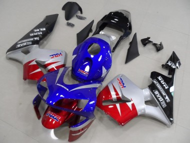 Carene Honda CBR 600 RR 03-04 - Rosso Argento Blu