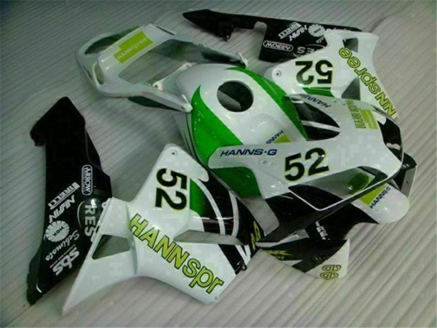 Carene Honda CBR 600 RR 03-04 - Verde Bianco Nero Carene Honda CBR 600 RR 03-04 - Verde Bianco Nero