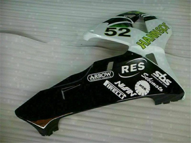 Carene Honda CBR 600 RR 03-04 - Verde Bianco Nero Carene Honda CBR 600 RR 03-04 - Verde Bianco Nero