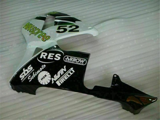 Carene Honda CBR 600 RR 03-04 - Verde Bianco Nero Carene Honda CBR 600 RR 03-04 - Verde Bianco Nero