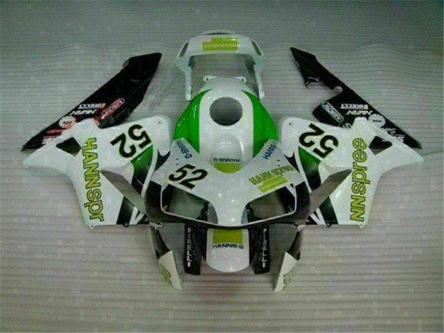 Carene Honda CBR 600 RR 03-04 - Verde Bianco Nero Carene Honda CBR 600 RR 03-04 - Verde Bianco Nero