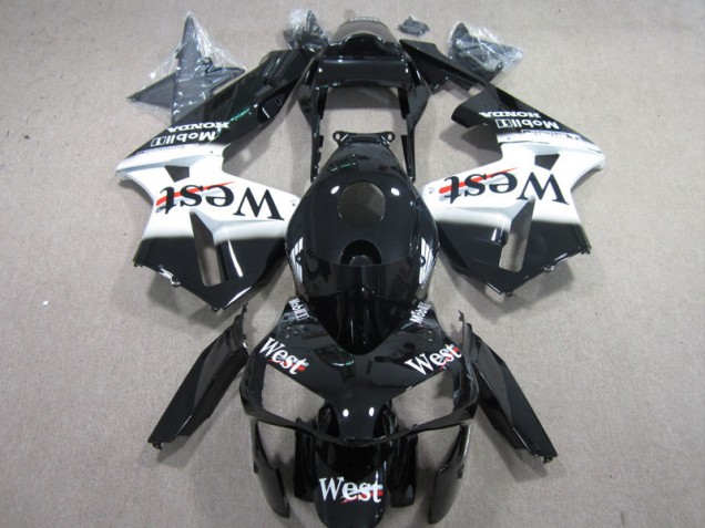 Carene Honda CBR 600 RR 03-04 - West Bianco Nero Carene Honda CBR 600 RR 03-04 - West Bianco Nero