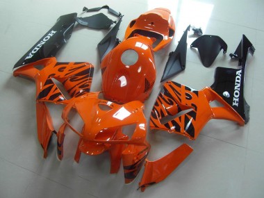 Carene Honda CBR 600 RR 05-06 - Arancia Nero Fiamma