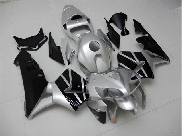 Carene Honda CBR 600 RR 05-06 - Argento Nero Carene Honda CBR 600 RR 05-06 - Argento Nero