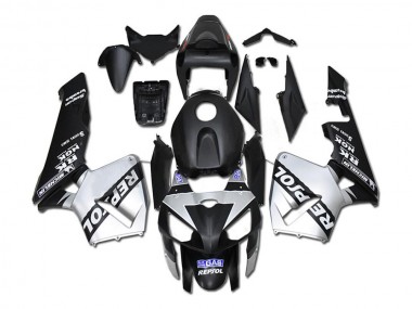 Carene Honda CBR 600 RR 05-06 - Argento Repsol Nero
