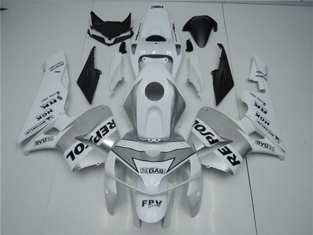 Carene Honda CBR 600 RR 05-06 - Bianco Argento Nero Repsol Carene Honda CBR 600 RR 05-06 - Bianco Argento Nero Repsol