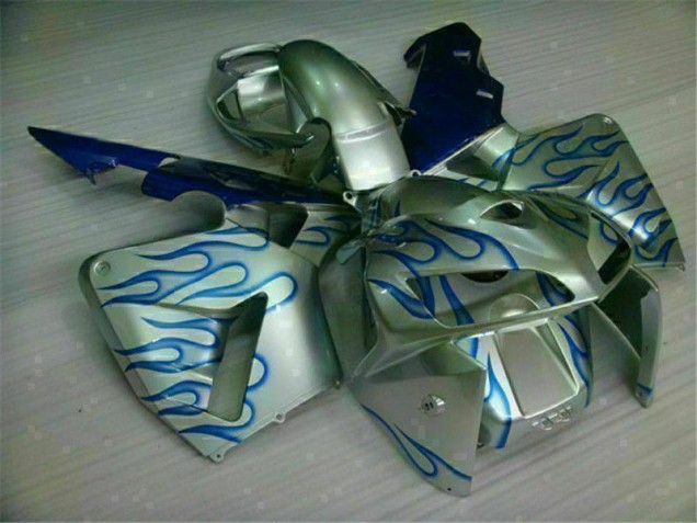 Carene Honda CBR 600 RR 05-06 - Bianco Blu Fiamma Carene Honda CBR 600 RR 05-06 - Bianco Blu Fiamma