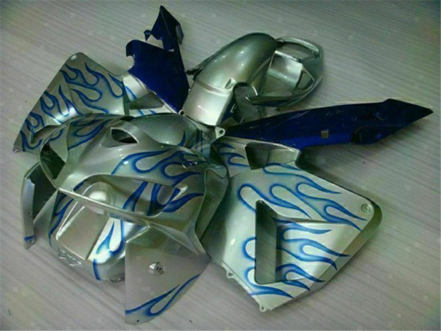 Carene Honda CBR 600 RR 05-06 - Bianco Blu Fiamma Carene Honda CBR 600 RR 05-06 - Bianco Blu Fiamma