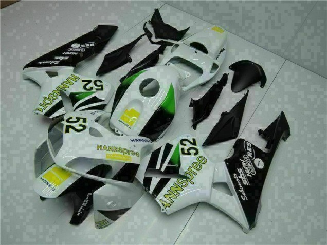 Carene Honda CBR 600 RR 05-06 - Bianco Giallo Verde 52 Carene Honda CBR 600 RR 05-06 - Bianco Giallo Verde 52