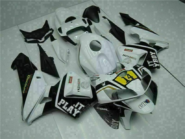 Carene Honda CBR 600 RR 05-06 - Bianco Playboy 14 Carene Honda CBR 600 RR 05-06 - Bianco Playboy 14