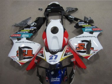 Carene Honda CBR 600 RR 05-06 - Bianco Rosso Blu Lee 27
