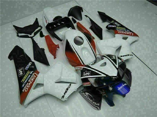 Carene Honda CBR 600 RR 05-06 - Bianco Rosso Nero Lee Carene Honda CBR 600 RR 05-06 - Bianco Rosso Nero Lee