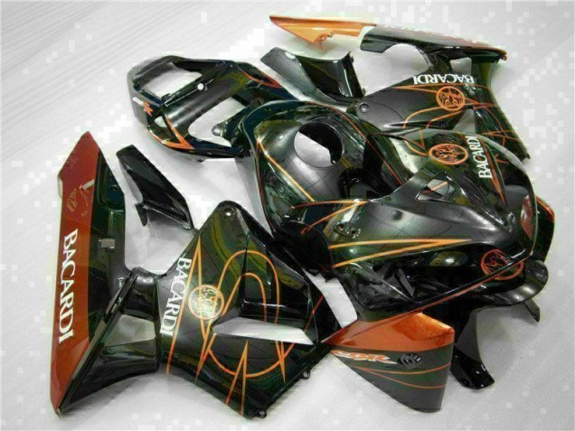 Carene Honda CBR 600 RR 05-06 - Nero Arancia BACARDI Carene Honda CBR 600 RR 05-06 - Nero Arancia BACARDI