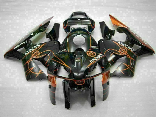 Carene Honda CBR 600 RR 05-06 - Nero Arancia BACARDI Carene Honda CBR 600 RR 05-06 - Nero Arancia BACARDI