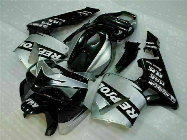 Carene Honda CBR 600 RR 05-06 - Nero Argento Repsol