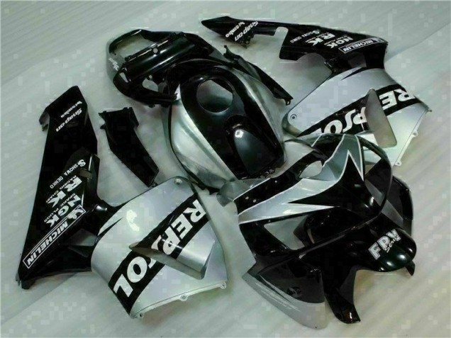 Carene Honda CBR 600 RR 05-06 - Nero Argento Repsol