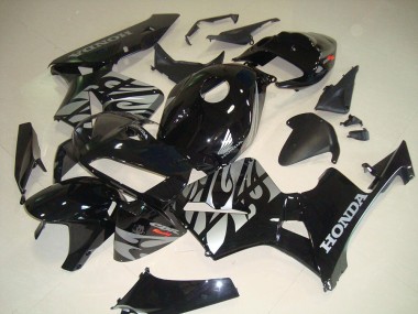 Carene Honda CBR 600 RR 05-06 - Nero Bianco Fiamma