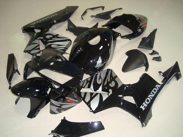 Carene Honda CBR 600 RR 05-06 - Nero Bianco Fiamma