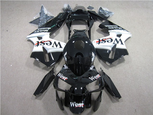 Carene Honda CBR 600 RR 05-06 - Nero Bianco West