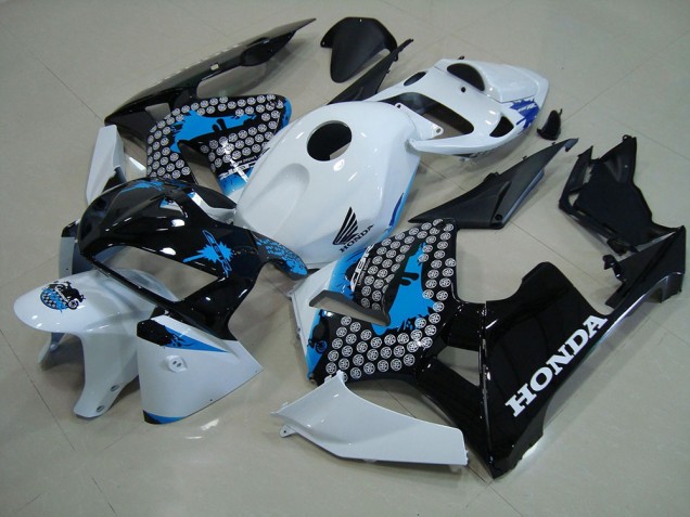 Carene Honda CBR 600 RR 05-06 - Nero Opaco con Rosso Adesivo Carene Honda CBR 600 RR 05-06 - Nero Opaco con Rosso Adesivo