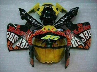 Carene Honda CBR 600 RR 05-06 - Nero Rosso Giallo 46