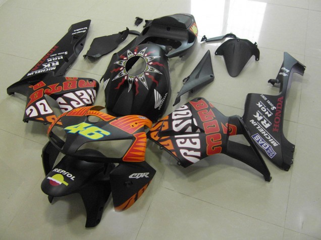 Carene Honda CBR 600 RR 05-06 - Rossi Nero Opaco