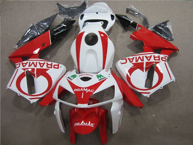 Carene Honda CBR 600 RR 05-06 - Rosso Bianco PRAMAC