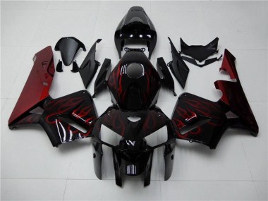 Carene Honda CBR 600 RR 05-06 - Rosso Fiamma Nero