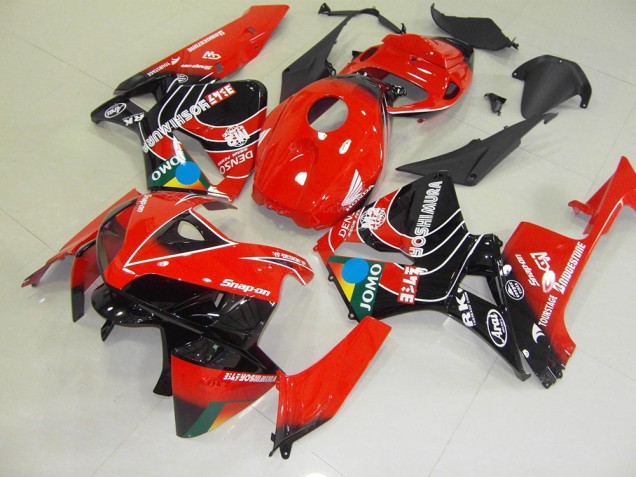 Carene Honda CBR 600 RR 05-06 - Rosso Nero Jomo Carene Honda CBR 600 RR 05-06 - Rosso Nero Jomo