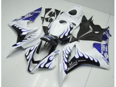 Carene Honda CBR 600 RR 07-08 - Bianco Blu Fiamma