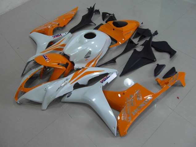 Carene Honda CBR 600 RR 07-08 - Bianco Perla Arancia