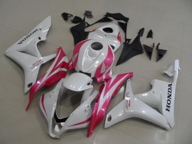 Carene Honda CBR 600 RR 07-08 - Bianco Perla con Rosa
