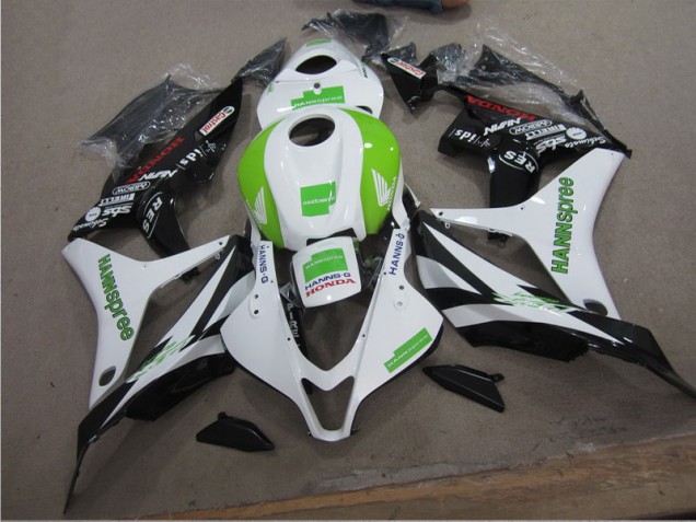 Carene Honda CBR 600 RR 07-08 - Bianco Verde Hannspree Carene Honda CBR 600 RR 07-08 - Bianco Verde Hannspree