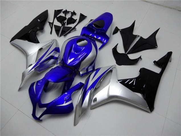 Carene Honda CBR 600 RR 07-08 - Blu Argento Nero Carene Honda CBR 600 RR 07-08 - Blu Argento Nero
