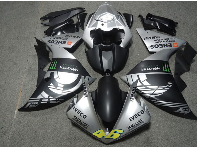 Carene Honda CBR 600 RR 07-08 - Nero Argento Monster IVECO 46 Carene Honda CBR 600 RR 07-08 - Nero Argento Monster IVECO 46