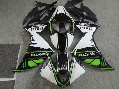 Carene Honda CBR 600 RR 07-08 - Nero Bianco Monster Pizzoli