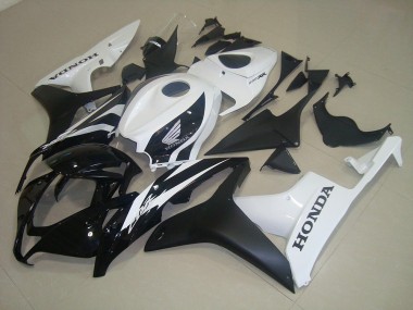 Carene Honda CBR 600 RR 07-08 - Nero Opaco Bianco