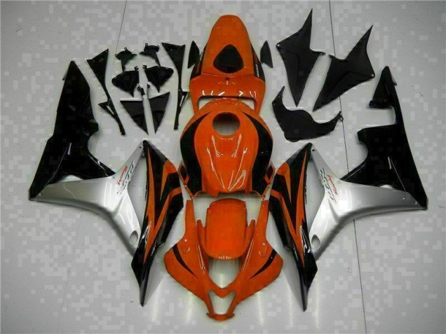 Carene Honda CBR 600 RR 07-08 - Nero Rosso Argento