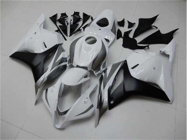 Carene Honda CBR 600 RR 09-12 - Bianco Argento Nero Carene Honda CBR 600 RR 09-12 - Bianco Argento Nero
