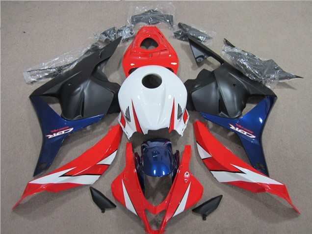 Carene Honda CBR 600 RR 09-12 - Bianco Rosso Blu Carene Honda CBR 600 RR 09-12 - Bianco Rosso Blu