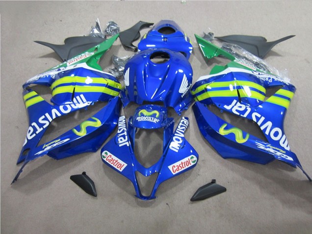 Carene Honda CBR 600 RR 09-12 - Blu Bianco Movistar Carene Honda CBR 600 RR 09-12 - Blu Bianco Movistar