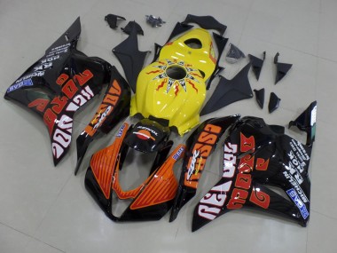 Carene Honda CBR 600 RR 09-12 - Giallo Rossi Corsa
