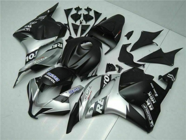Carene Honda CBR 600 RR 09-12 - Nero Argento Repsol Carene Honda CBR 600 RR 09-12 - Nero Argento Repsol