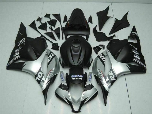 Carene Honda CBR 600 RR 09-12 - Nero Argento Repsol Carene Honda CBR 600 RR 09-12 - Nero Argento Repsol