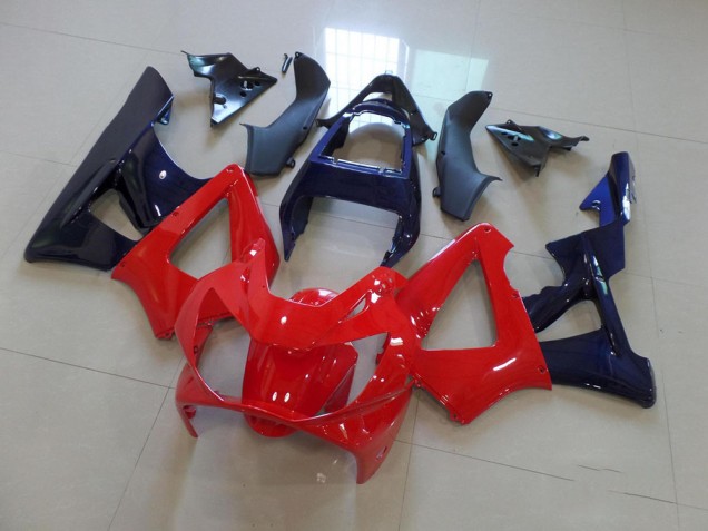 Carene Honda CBR 900 RR 929 00-01 - Rosso Scuro Blu Carene Honda CBR 900 RR 929 00-01 - Rosso Scuro Blu