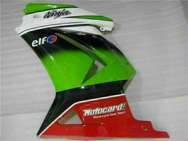 Carene Kawasaki EX250 08-12 - Bianco Verde Nero Ninja Carene Kawasaki EX250 08-12 - Bianco Verde Nero Ninja