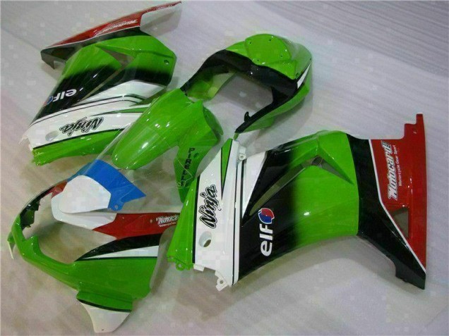Carene Kawasaki EX250 08-12 - Bianco Verde Nero Ninja Carene Kawasaki EX250 08-12 - Bianco Verde Nero Ninja
