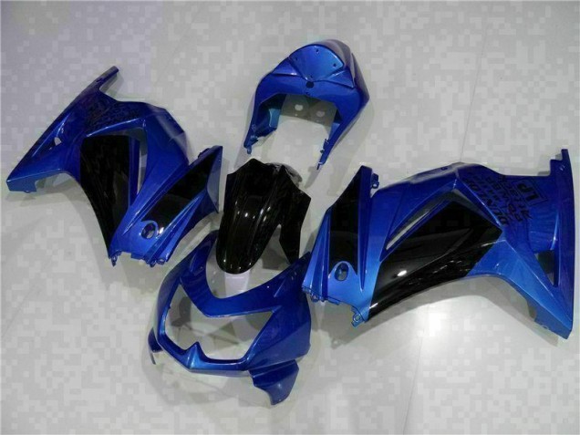 Carene Kawasaki EX250 08-12 - Blu Nero Carene Kawasaki EX250 08-12 - Blu Nero